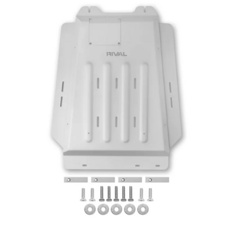 Rival 4x4 Rival 2015-2026 Ford F150 Powerboost Only Aluminum Transmission Catalytic Converter Skid Plate Skid Plates aftermarket performance part
