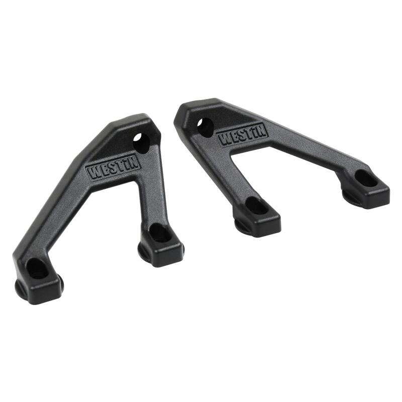 Westin 18-20 Jeep Wrangler / 2020 Gladiator LED Cowl Mount - Textured Black Westin Light Mounts  AXOPROS