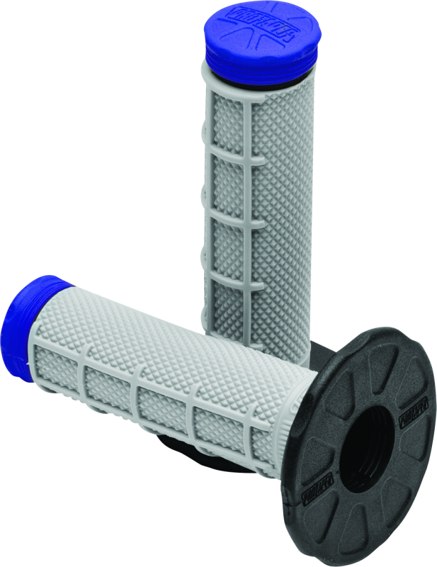 ProTaper Tri Density MX 1/2 Waffle Grips - Blue ProTaper Grips  AXOPROS