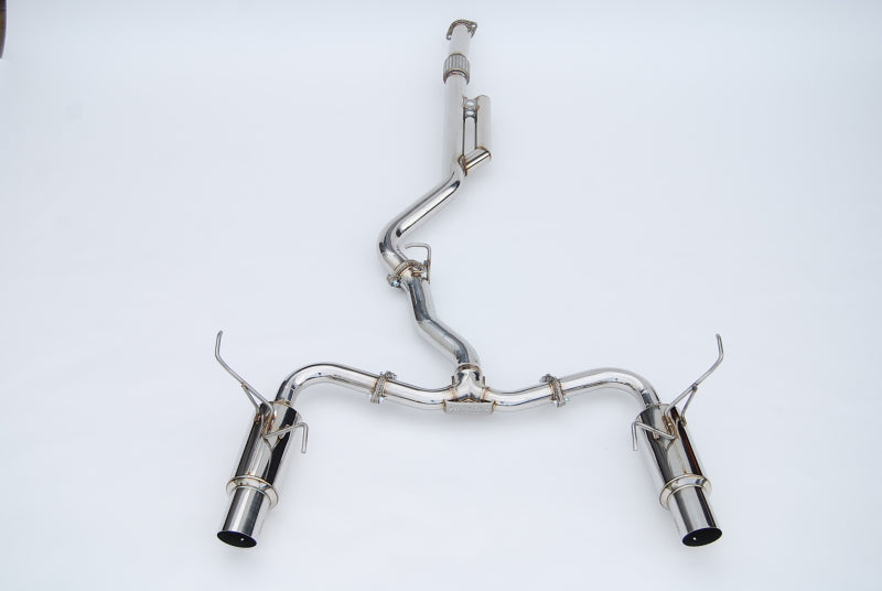 Invidia 2022+ Subaru WRX N1 Twin Outlet Single Layer SS Tip Cat-Back Exhaust Invidia Catback  AXOPROS