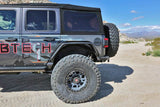 Fabtech 18-21 Jeep JL 4WD Rear Steel Tube Fenders - Textured Black Fabtech Fender Flares  AXOPROS