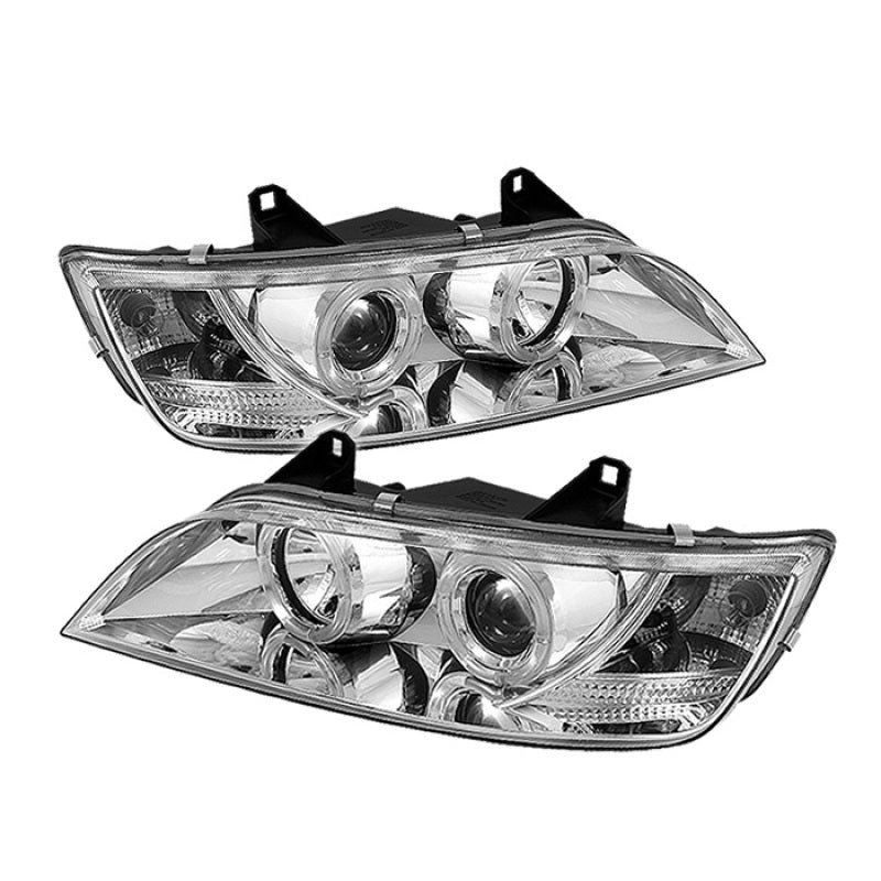 Spyder BMW Z3 96-02 Projector Headlights LED Halo Chrome High H1 Low H1 PRO-YD-BMWZ396-HL-C SPYDER Headlights  AXOPROS