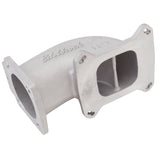 Edelbrock Low Profile Intake Elbow 90mm Throttle Body to Square-Bore Flange As-Cast Finish Edelbrock Throttle Bodies  AXOPROS