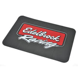 Edelbrock Racing Fender Cover - PVC Foam Mat - 2 Color Printed Edelbrock Racing Logo Edelbrock Hardware Kits - Other  AXOPROS