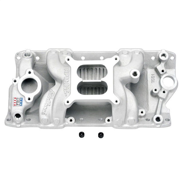 Edelbrock S/B Chevy RPM Air-Gap Manifold Edelbrock Intake Manifolds  AXOPROS