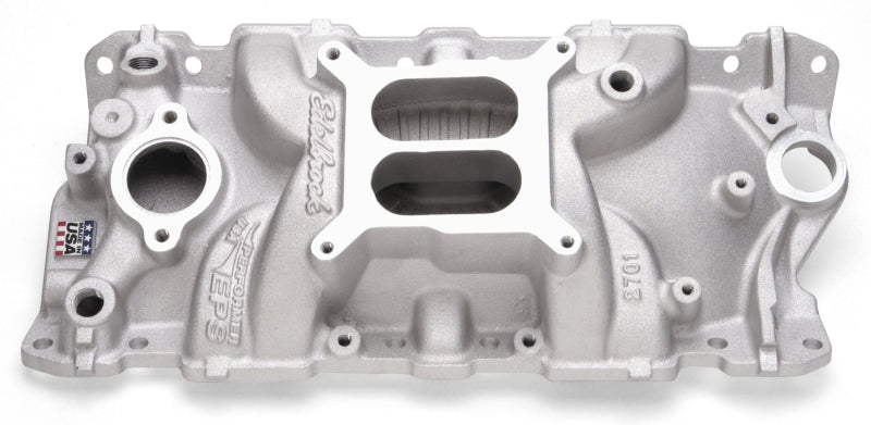 Edelbrock SBC Performer Eps Manifold Edelbrock Intake Manifolds  AXOPROS