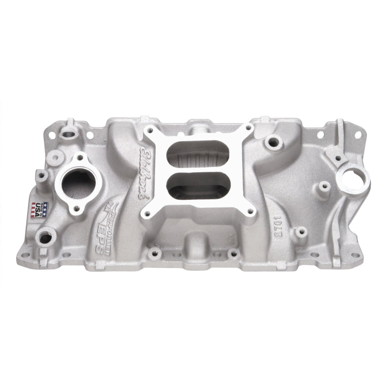 Edelbrock SBC Performer Eps Manifold Edelbrock Intake Manifolds  AXOPROS