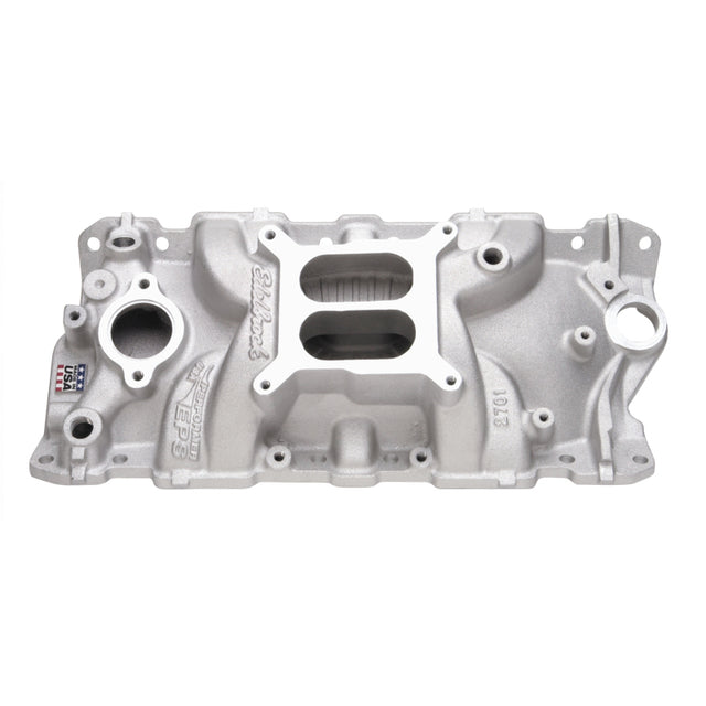Edelbrock SBC Performer Eps Manifold Edelbrock Intake Manifolds  AXOPROS