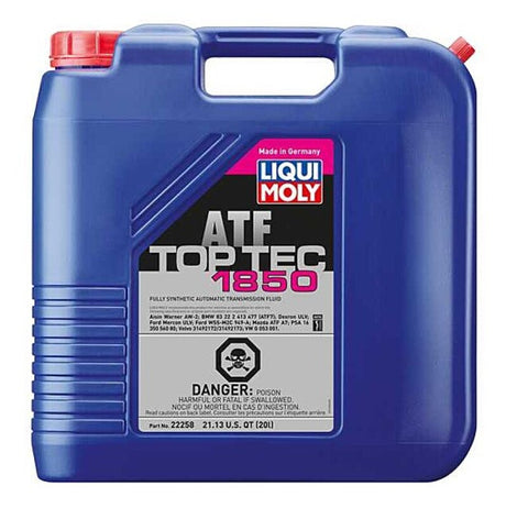 LIQUI MOLY 20L Top Tec ATF 1850 LIQUI MOLY Gear Oils  AXOPROS