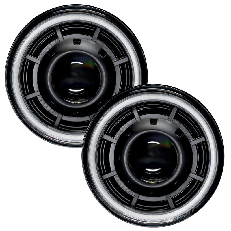 Oracle Oculus 7in Bi-LED Projector Headlights for Jeep Wrangler JK - 6000K SEE WARRANTY ORACLE Lighting Headlights  AXOPROS