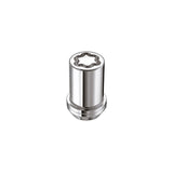 McGard Wheel Lock Nut Set - 4pk. (Tuner / Cone Seat) M12X1.25 / 13/16 Hex / 1.24in. Length - Chrome McGard Lug Nuts  AXOPROS