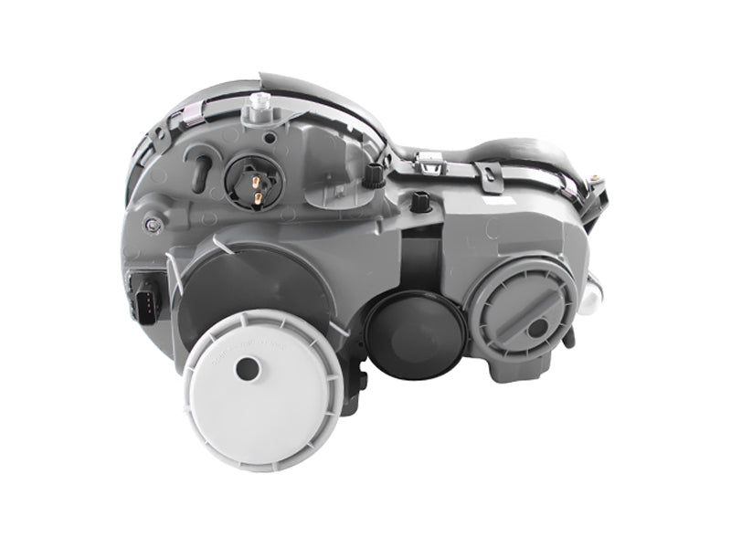 ANZO 1999-2002 Mercedes Benz E Class W210 Projector Headlights Chrome ANZO Headlights  AXOPROS