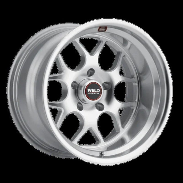 Weld Weld Solana 22x9.5 / 6x135 BP / ET25 / 87.1mm Bore - Gloss Silver Machined Wheel Wheels - Cast aftermarket performance part