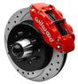 Wilwood Forged Narrow Superlite 6R Front Big Brake Kit 12.19in Drilled Rotors 88-98 C1500 - Red Wilwood Big Brake Kits  AXOPROS