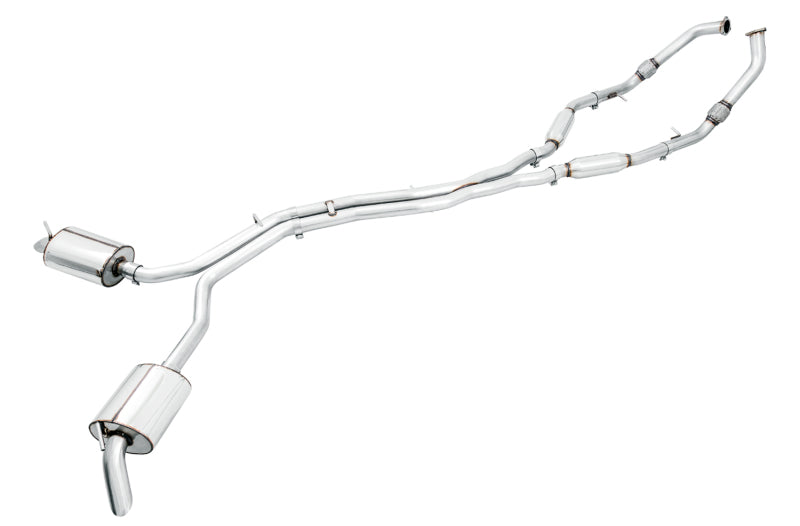 AWE Tuning Audi B9 SQ5 Non-Resonated Touring Edition Cat-Back Exhaust - No Tips (Turn Downs) AWE Tuning Catback  AXOPROS