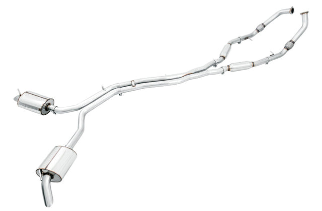 AWE Tuning Audi B9 SQ5 Non-Resonated Touring Edition Cat-Back Exhaust - No Tips (Turn Downs) AWE Tuning Catback  AXOPROS