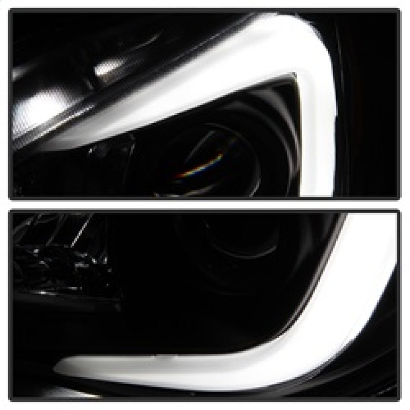 Spyder Subaru WRX 2006-2007 Projector Headlights - Halogen Only - Black PRO-YD-SWRX06-LBDRL-BK SPYDER Headlights  AXOPROS
