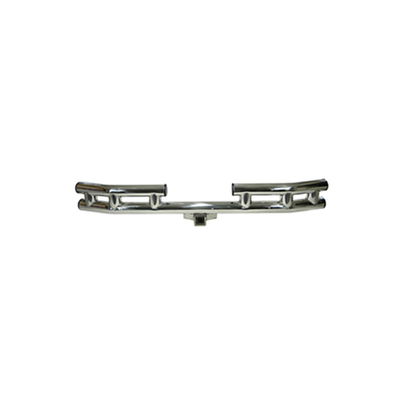 Rugged Ridge 3-In Rear Tube Bumper SS 55-06 CJ / Jeep Wrangler Rugged Ridge Bumper Accessories  AXOPROS