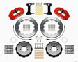 Wilwood Narrow Superlite 6R Front Hat Kit 12.88in Red 2012-Up Toyota / Scion FRS w/ Lines Wilwood Big Brake Kits  AXOPROS