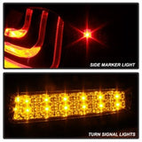 Spyder 07-11 Lexus GS 350 LED Tail Lights Black ALT-YD-LGS06-LED-BK SPYDER Tail Lights  AXOPROS