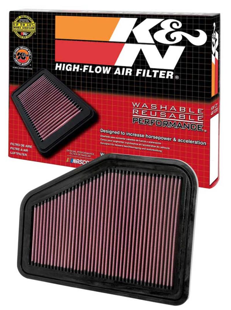 K&N 06 Holden Commodore VE Drop In Air Filter K&N Engineering Air Filters - Drop In  AXOPROS