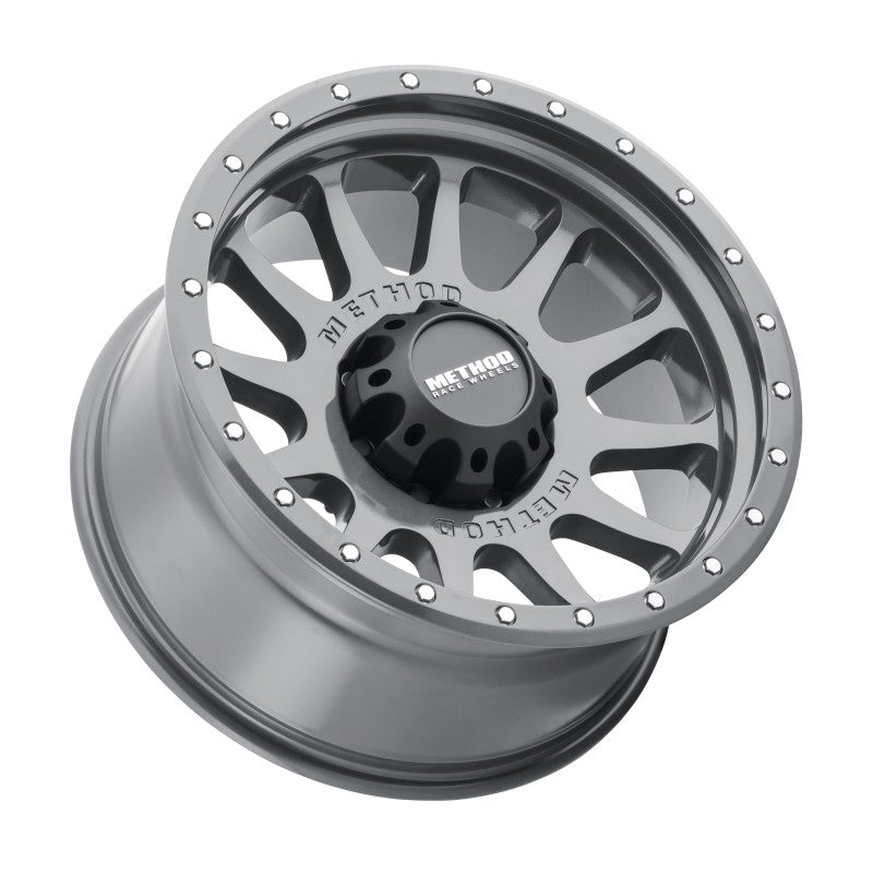 Method MR605 NV 20x10 -24mm Offset 8x170 124.9mm CB Gloss Titanium Wheel Method Wheels Wheels - Cast  AXOPROS