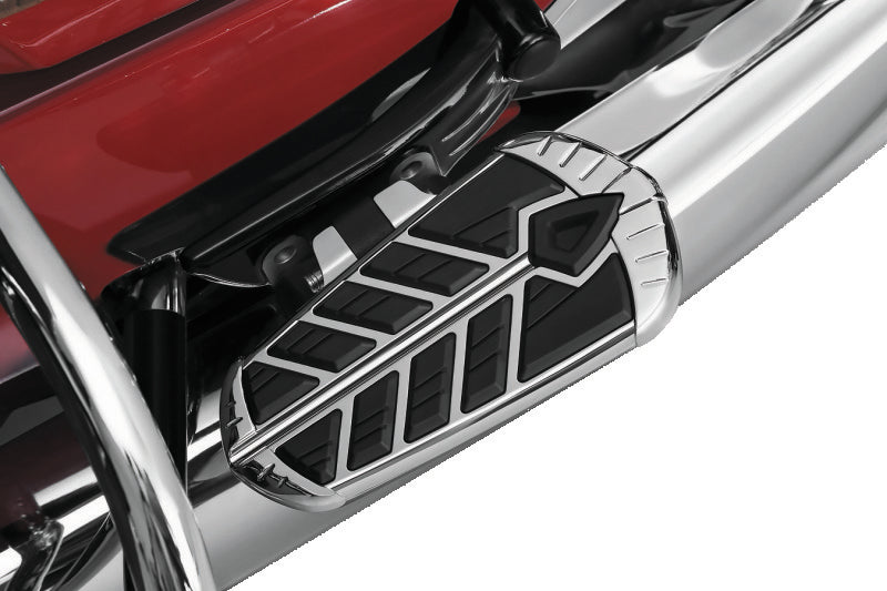 Kuryakyn Spear Floorboard Insert Passenger Indian Chrome Kuryakyn Footpegs  AXOPROS