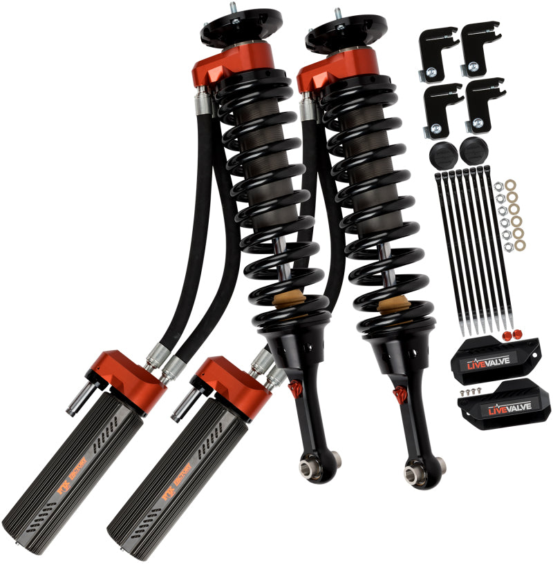 Fox 3.0 Factory Race Series Live Valve Internal Bypass Coilover Shock 2019+ Ford Raptor - Front FOX Coilovers  AXOPROS