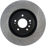 StopTech Slotted & Drilled Sport Brake Rotor Stoptech Brake Rotors - Slot & Drilled  AXOPROS