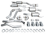 AWE Tuning 2020+ Ford Explorer ST Touring Edition Exhaust w/ Chrome Silver Tips AWE Tuning Catback  AXOPROS