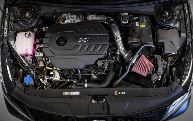 K&N 2022 Hyundai Elantra N 2.0L L4 Silver Typhoon Intake K&N Engineering Cold Air Intakes  AXOPROS