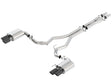 Borla 2018 Ford Mustang GT (A/T / M/T) 3in ATAK Catback Exhaust w/o Valves w/ Black Chrome Tips Borla Catback  AXOPROS