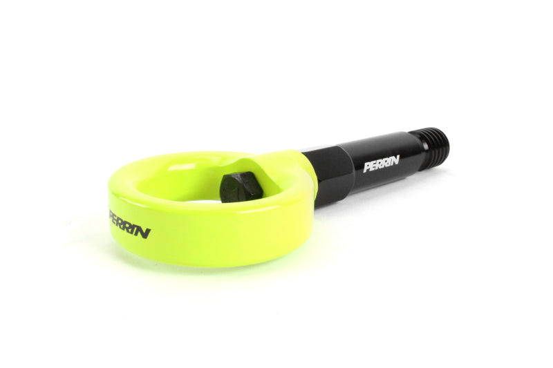 Perrin 2020 Toyota Supra Tow Hook Kit (Front) - Neon Yellow Perrin Performance Tow Hooks  AXOPROS