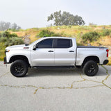 Westin 19-23 Chevrolet/GMC Silverado/Sierra 1500 Crew Cab Outlaw Nerf Step Bars Westin Nerf Bars  AXOPROS