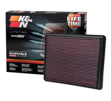 K&N 02-04 Cadillac / 99-10 Chevy/GMC Pickup / 99-01 Jeep Drop In Air Filter K&N Engineering Air Filters - Drop In  AXOPROS