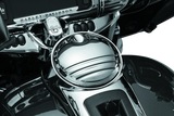 Kuryakyn Tri-Line Fuel Door Chrome Kuryakyn Fuel Caps  AXOPROS