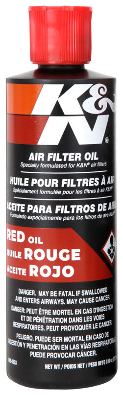 K&N 8 oz. Squeeze Air Filter Oil - AXOPROS