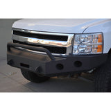 DV8 Offroad 07-13 Chevrolet Silverado 1500 Front Bumper - Black Powdercoat DV8 Offroad Bumpers - Steel  AXOPROS