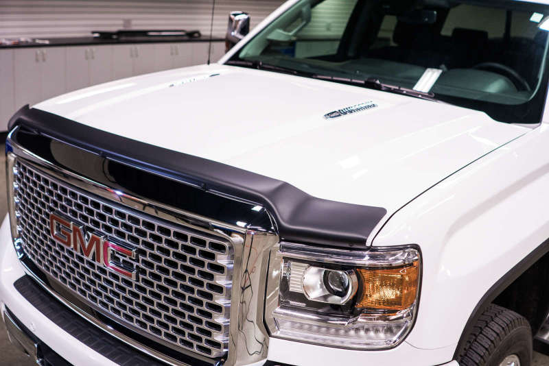 EGR 14+ GMC Sierra Superguard Hood Shield - Matte (301585) EGR Body Side Moldings  AXOPROS