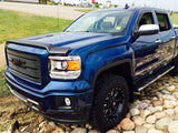 EGR 14+ GMC Sierra Superguard Hood Shield - Matte (301585) EGR Body Side Moldings  AXOPROS