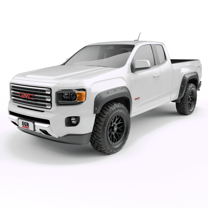 EGR 15-22 GMC Canyon SLT/SLE Denali Baseline Bolt Style Fender Flares Set of 4 EGR Fender Flares  AXOPROS