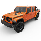 EGR 20-22 Jeep Gladiator RollTrac S-Series Black Powder Coated Sports Bar Jeep Gladiator EGR Headache Racks  AXOPROS