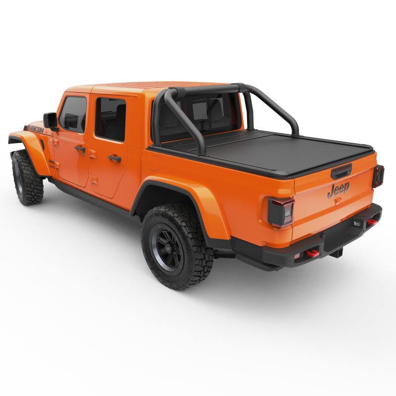 EGR 20-22 Jeep Gladiator RollTrac S-Series Black Powder Coated Sports Bar Jeep Gladiator EGR Headache Racks  AXOPROS