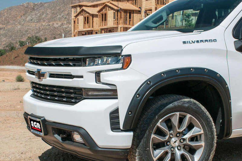 EGR 2019 Chevy 1500 Super Guard Hood Guard - Matte EGR Body Side Moldings  AXOPROS