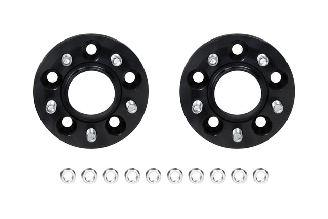 Eibach Pro-Spacer System 25mm Black Spacer - 2015 Ford Mustang Ecoboost / V6 / GT Eibach Wheel Spacers & Adapters  AXOPROS