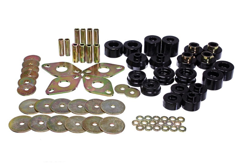 Energy Suspension 00-02 Toyota 4-Runner 2WD/4WD Black Body Mount Bushing Set Energy Suspension Bushing Kits  AXOPROS