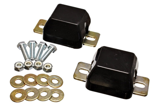 Energy Suspension 00-04 Ford Excursion / 99-04 F-250 Super Duty 4WD Black Front Axle Bump Stop Set Energy Suspension Bushing Kits  AXOPROS