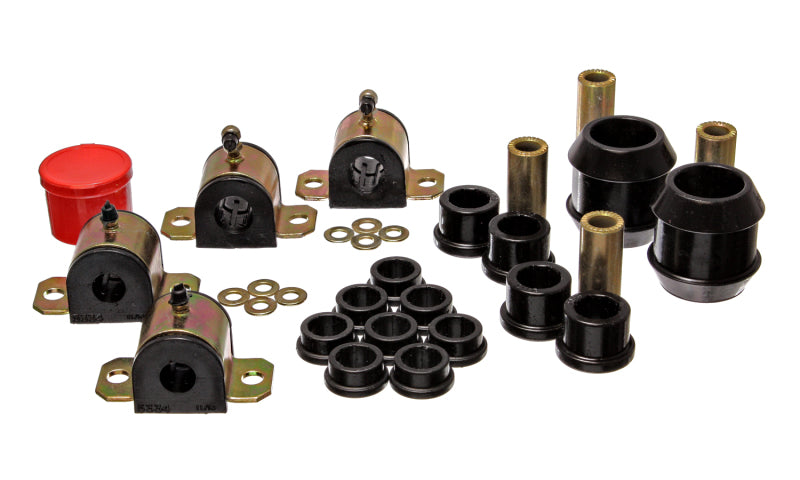 Energy Suspension 00-05 Toyota Celica Black Hyper-Flex Master Bushing Set Energy Suspension Bushings - Full Vehicle Kits  AXOPROS
