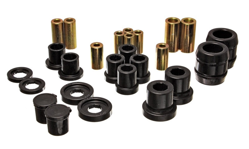 Energy Suspension 00-09 Honda S2000 Black Front End Control Arm Bushing Set Energy Suspension Bushing Kits  AXOPROS