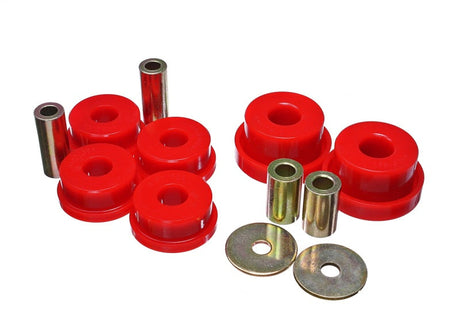 Energy Suspension 00-09 Subaru Legacy Red Rear Differential Mount Bushing Set Energy Suspension Bushing Kits  AXOPROS